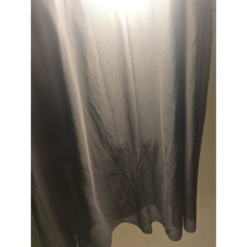 Torrid Maxi Skirt Size XL Black Sheer Overlay Witchy WhimsyGoth Flowy romantic - Picture 8 of 8